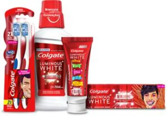 Promoção Colgate Luminous White 2019 - Compre e Ganhe Prêmios