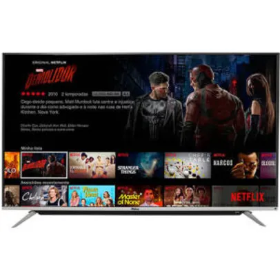 [R$3.039 AME] Smart TV LED Android TV 65" Philco PH65G60DSGWAG 4K - R$3.798