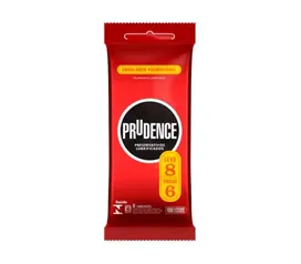 Preservativo Prudence Lubrificado Leve 8 Pague 6