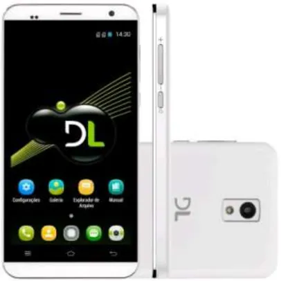 [Clube do Ricardo] Smartphone DL YZU DS3 Branco - Dual Chip, 3G, Tela 5.0" IPS, Câmera 5MP com Flash + Frontal 2MP, Processador Quad Core 1.3 Ghz, 8GB, 1 GB RAM R$ 429