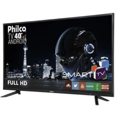Smart TV LED Android 40" Philco PTV40E20DSGWA Full HD  por R$ 1200