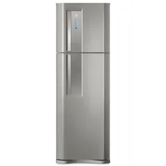 [PayPal] Geladeira/Refrigerador Top Freezer cor Inox 382L Electrolux (TF42S)