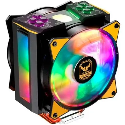 Cooler Fan Cooler Master MasterAir MA410M TUF Gaming, RGB, 12cm | R$315