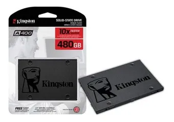 SSD Kingston A400, 2.5", 480GB, SATA III, 450MB/s, SA400S37/480G
