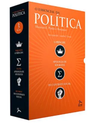 Box de Livros - O Essencial da Política (3 Volumes) | R$16