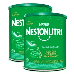 Nestonutri Composto Lácteo 800g | Kit com duas unidades