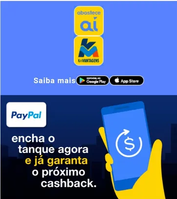 Abastece aí­ - Cashback pra valer