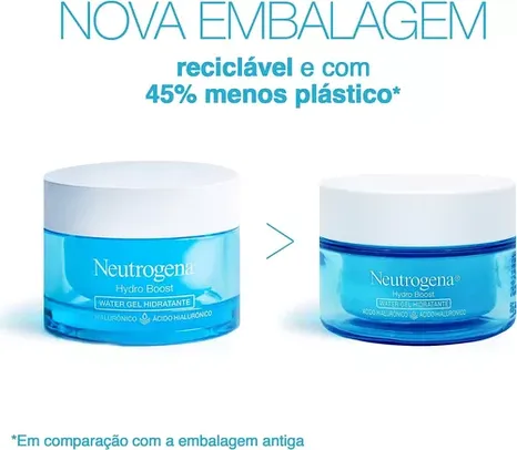 [ PRIME | REC ] Neutrogena Hidratante Facial Hydro Boost Water Gel 50g embalagem pode variar