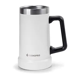 Caneca Térmica para Cerveja Branca 709 Ml Termopro