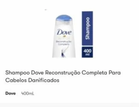 [APP] Shampoo Dove reconstrução Completa 400ml