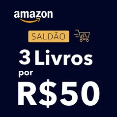 [PRIME] 3 Livros por R$50,00