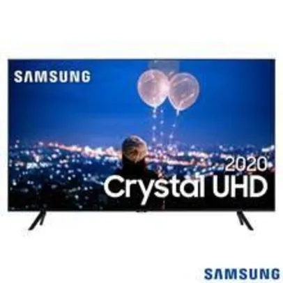 Smart TV 55'' Samsung Crystal UHD 55TU8000 4K | R$2150