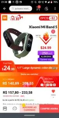 [11/11] Mi Smart Band 5 - R$141