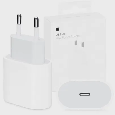 Fonte Carregador Turbo 20w Modelo Apple Original Iphone 8/X/XR/XS/11/12/13