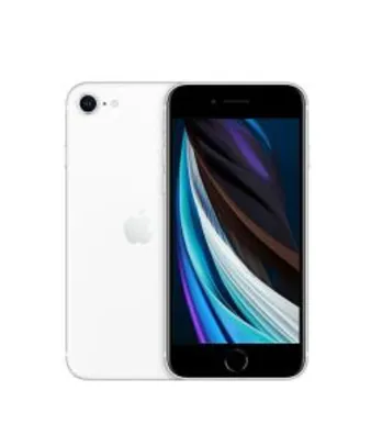 iPhone SE Apple 64GB Branco | Lote com Carregador e Fone | R$2549
