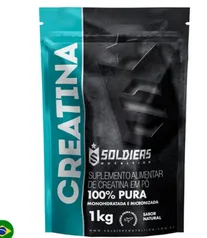 Creatina Monohidratada 1Kg - 100% Pura Importada - Soldiers Nutrition