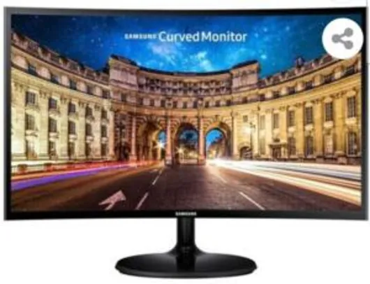 [App] Monitor Samsung Led 24 widescreen curvo Led Full HD HDMI, freesync R$814