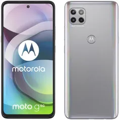 [REEMBALADO] Smartphone Moto G 5G 128GB Dual Chip Prata Prisma | R$1.679