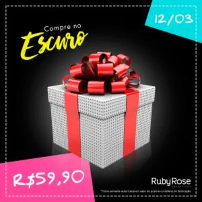 Caixa Misteriosa Ruby Rose - R$59,90