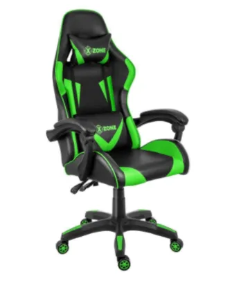 Cadeira Gamer Reclinável Premium X-Zone Cgr-01 Preta E Verde | R$ 808