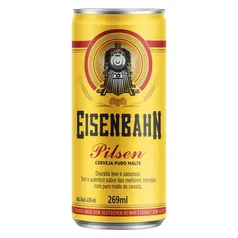 Cerveja Pilsen Puro Malte Eisenbahn Lata 269ml