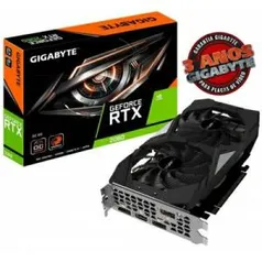 PLACA DE VÍDEO GIGABYTE GEFORCE RTX 2060 OC 6GB GV-N2060OC-6GD GDDR6 PCI-EXP - R$2000