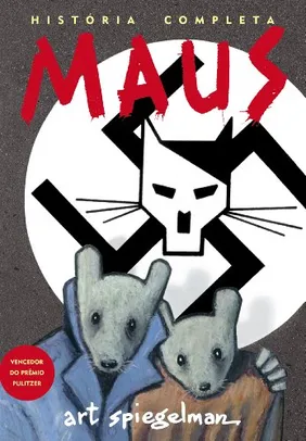 Livro físico Maus por Art Spiegelman