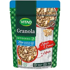 GRANOLA ZERO AÇÚCAR MAÇA E CANELA 250G, Vitao