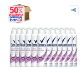 [BanQi R$59,95] Desodorante Aerosol Rexona Active Emotion 150ml