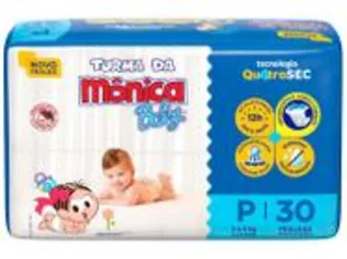 Fralda Turma da Mônica Baby Tam. P 3 a 5kg