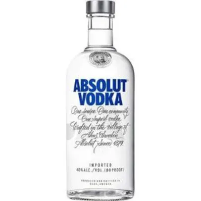 Vodka Absolut Original - 750ml

 R$ 34,68