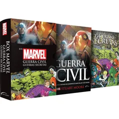 Box Marvel Guerra Civil: Guerras secretas | R$26