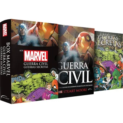 Box Marvel Guerra Civil: Guerras secretas | R$26