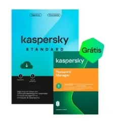 Kaspersky Standard + Kaspersky Password Manager 1 Dispositivo 1 Ano, Digital para Download - KL1058KDAFS