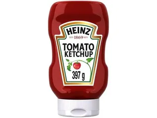 [APP + C. Ouro + Cashback] Ketchup Tradicional Heinz 397g | R$ 4,53