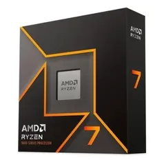 Processador AMD Ryzen 7 9700X, 3.8 GHz (5.5 GHz), Cache 32 MB, 8 Núcleos, 16 Threads, AM5 - 100-100001404WOF