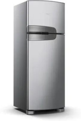 Refrigerador Consul CRM39AK Frost Free com Prateleiras Altura Flex Evox Prata – 340L - R$2085