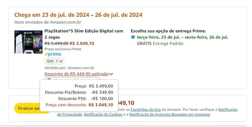 Imagen na descrição da promoção