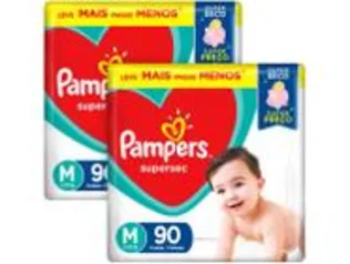 Kit Fralda Pampers Supersec Tam. M