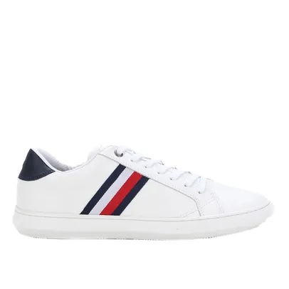 Tênis Tommy Hilfiger Daniel Couro Masculino - Branco