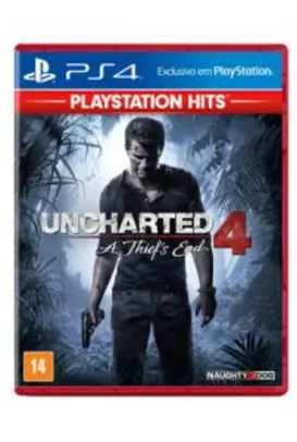 Saindo por R$ 49: Uncharted 4 A Thief`S End Hits - PS4 | Pelando