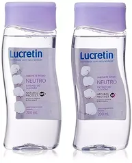 (rec)Lucretin Neutro - Kit Sabonete Líquido Íntimo, 200Ml, 2 Unidades