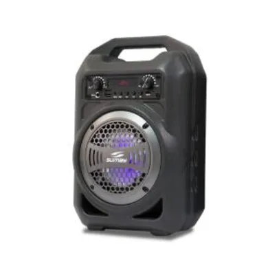 [Prime] Caixa de Som Bluetooth, SUMAY, Gallon Music 5150, Cinza R$ 166