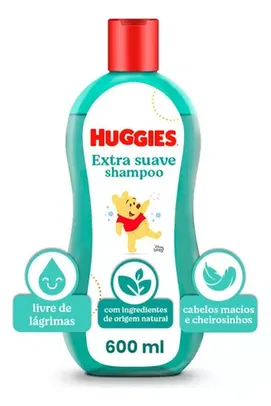 Shampoo Infantil Huggies Extra Suave Frasco 600ml