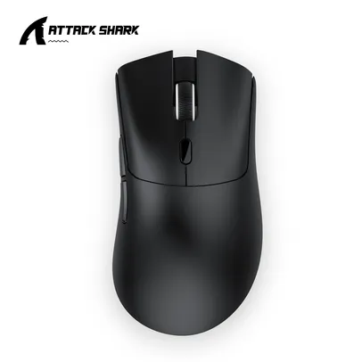 [APP/´TAXA INCLUSA] Mouse Gamer Sem Fio Attack Shark-Mouse Macro para Jogos, R1, 18000dpi, Sensor 