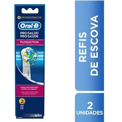 (2 kits) Refil para escova elétrica Oral-B Flossaction 2und