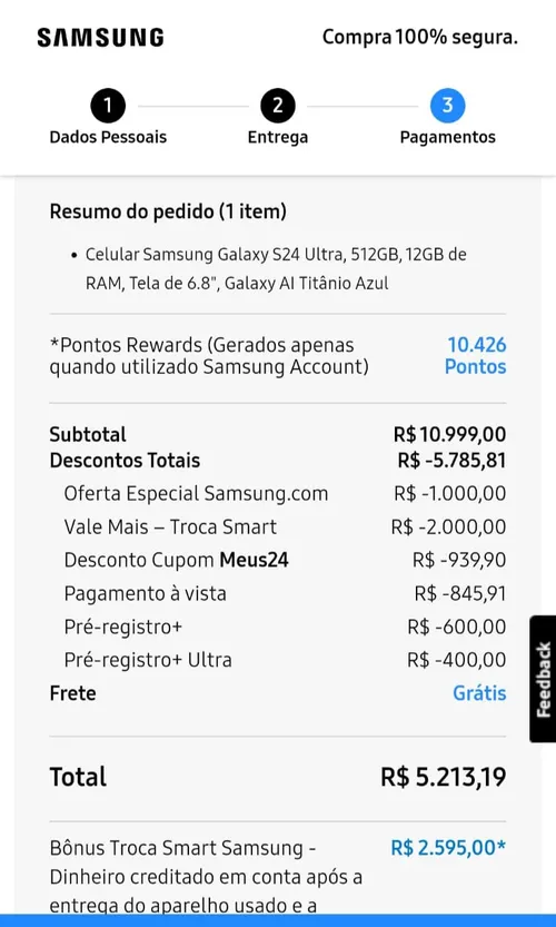 Imagen na descrição da promoção