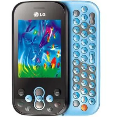 LG GT360 Messenger Teclado Qwerty Câmera 2.0MP com zoom 4x MP3 Player Bluetooth 2.0 | R$293