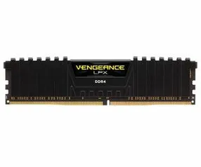 Memoria Corsair Vengeance LPX 8GB (1x8) DDR4 2666MHz Preta, CMK8GX4M1A2666C16