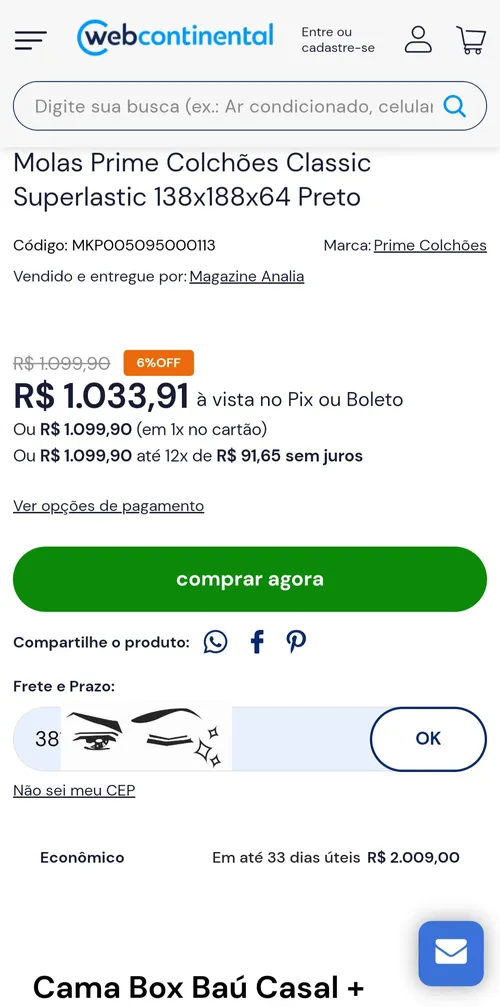 Imagen na descrição da promoção